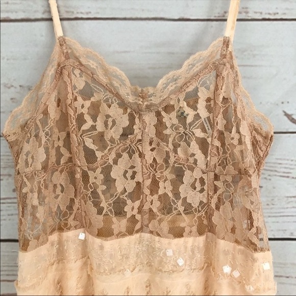 Free People Pink Ombré Feather Dress - Picture 4 of 8